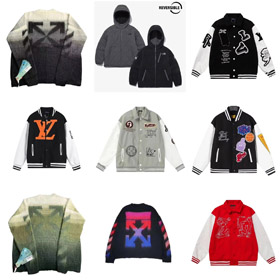 OFF-WHITE Louis Vuitton LV comfortable simple jacket-4378  