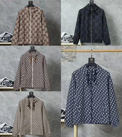 Louis Vuitton LV Gucci Fashion Hooded Jacket-4813  